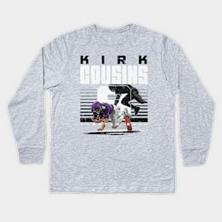 Kirk Cousins Minnesota Dive TD Kids Long Sleeve T-Shirt